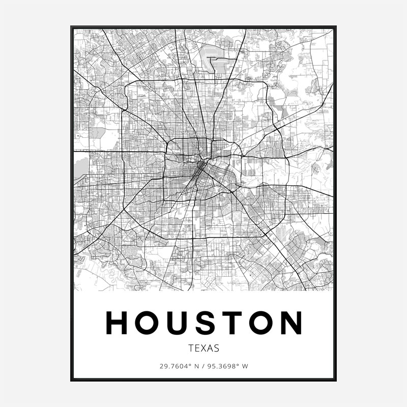 Houston, good tx city map